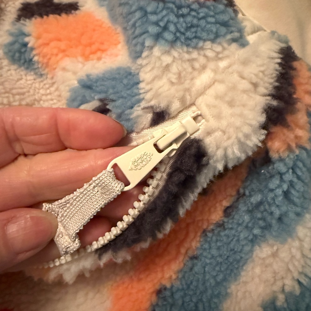 Free people Hit the Slope Colorful Fleece Jacket - Picture 10 of 12